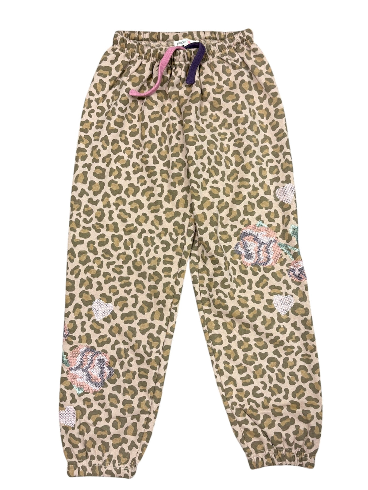 Animal Print Sweatpant Set