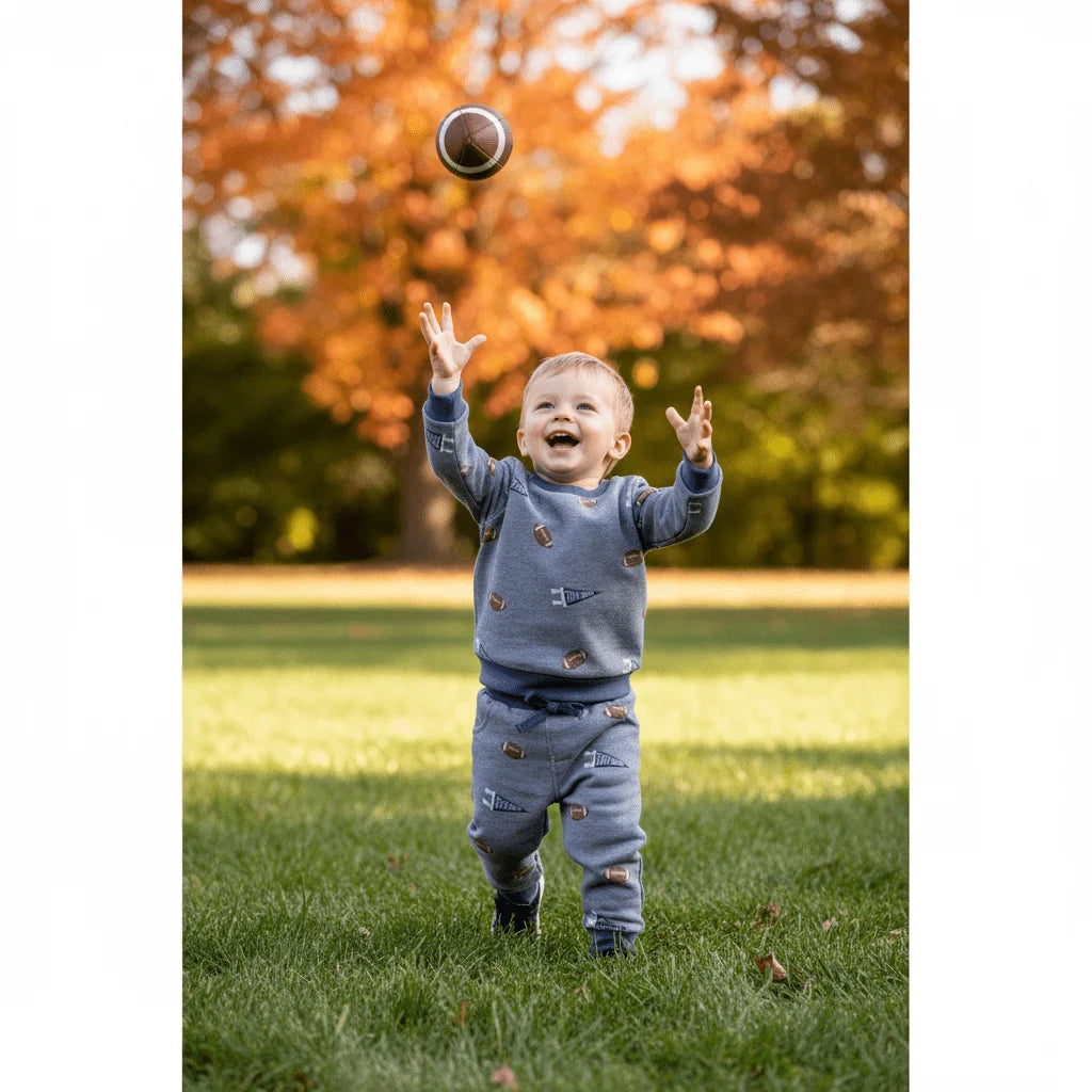 Football Sweatshirt Set