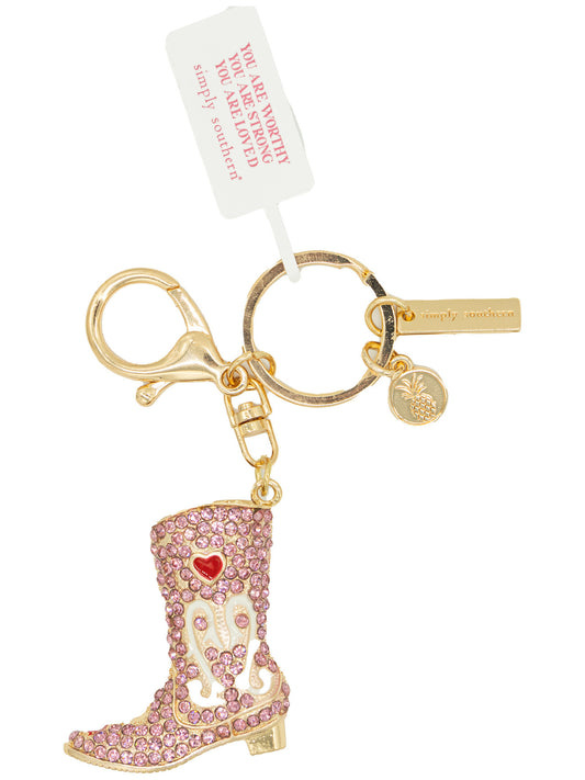Bag Charm Cowgirl Boot