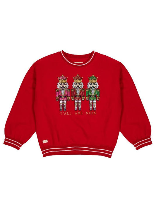 Varsity Nutcracker Sweater