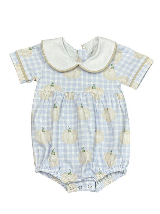 Pumpkin Patch Plaid Hank Bubble