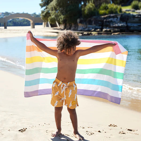 Unicorn Waves Kids Beach Towe