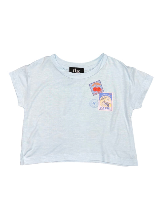 Blue Capri Graphic Tee