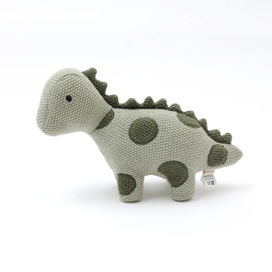 Knitted Stuffed Dino