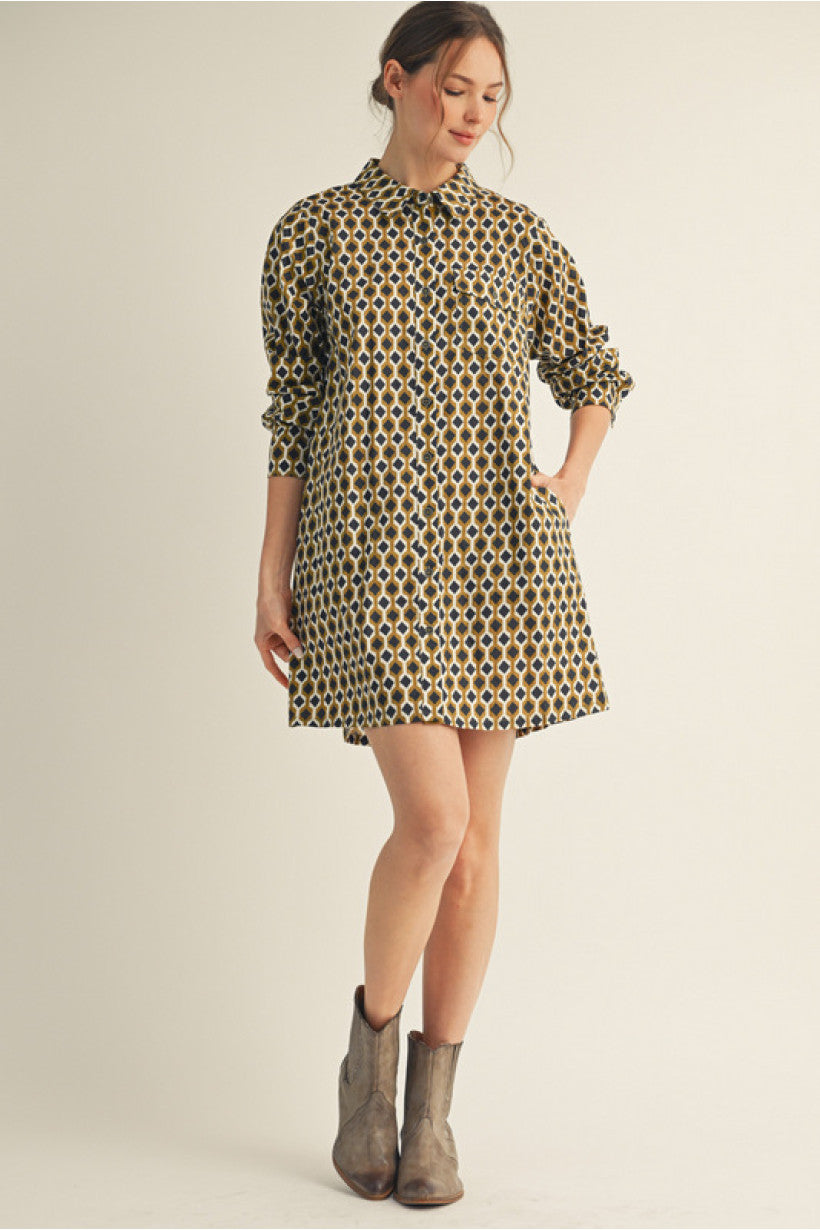 Multi Geometric Dress