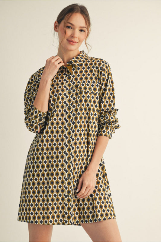 Multi Geometric Dress