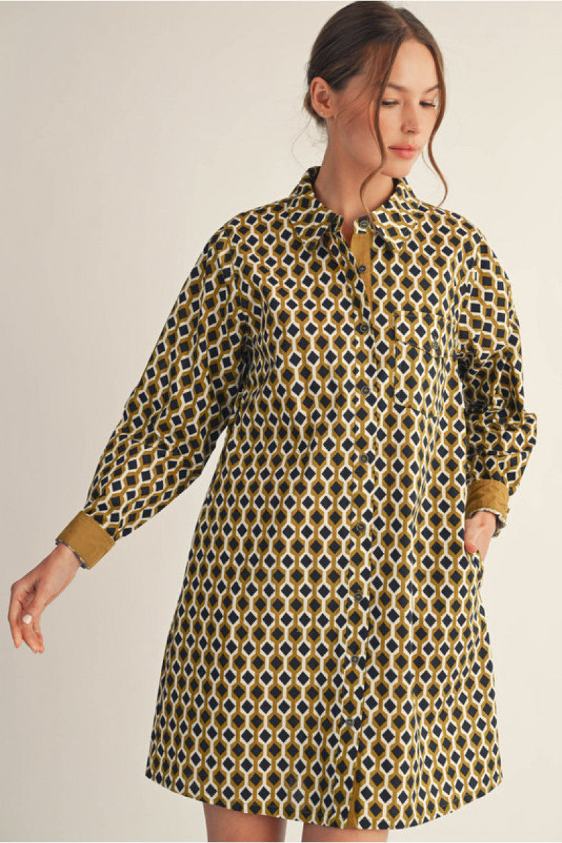 Multi Geometric Dress