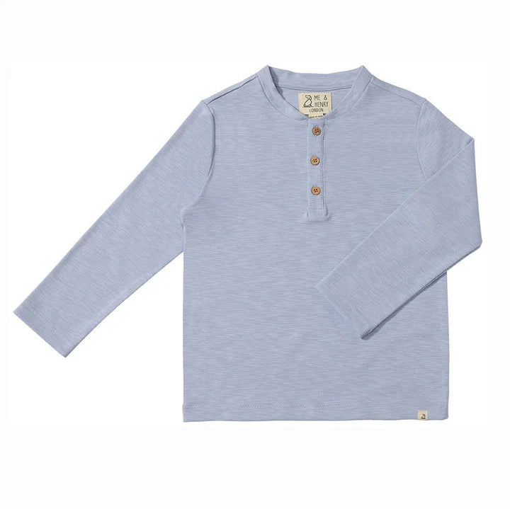 Pale Blue Long Sleeve Shirt