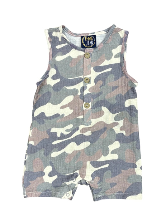 Gauze Camo Shortall