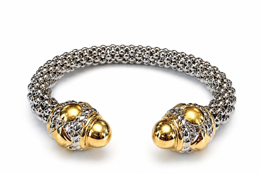 Mixed Metal Cuff