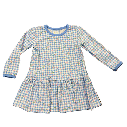 Checks & Flowers Dress