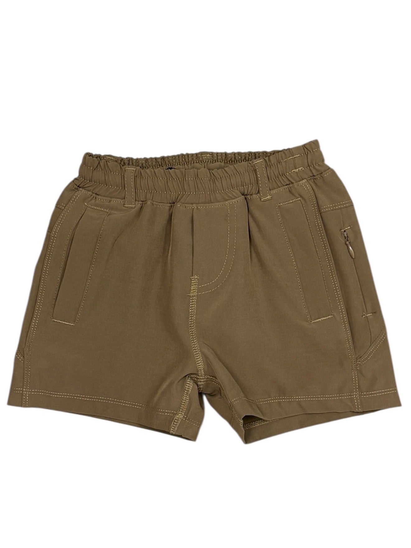 Brown FB Shorts