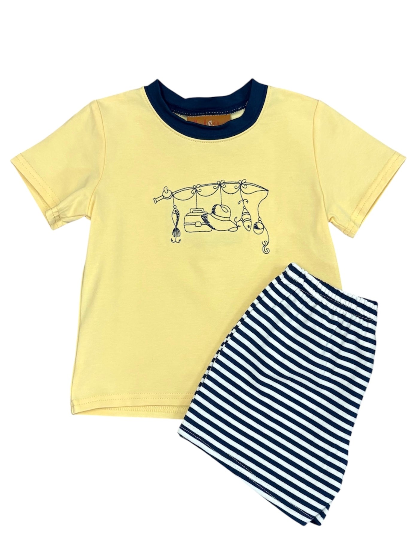 Hook, Line, & Sinker Boys Short Set