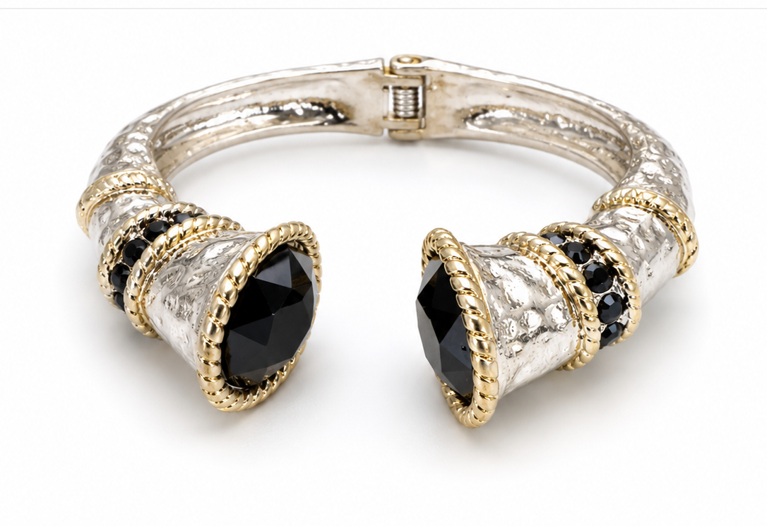 Mixed Metal with Black Onyx