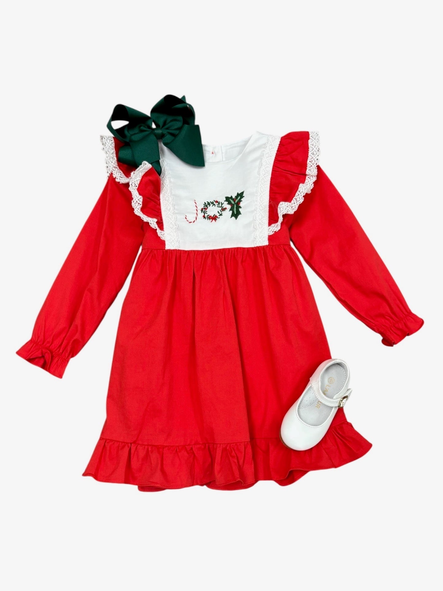 Red Pique Joy Dress