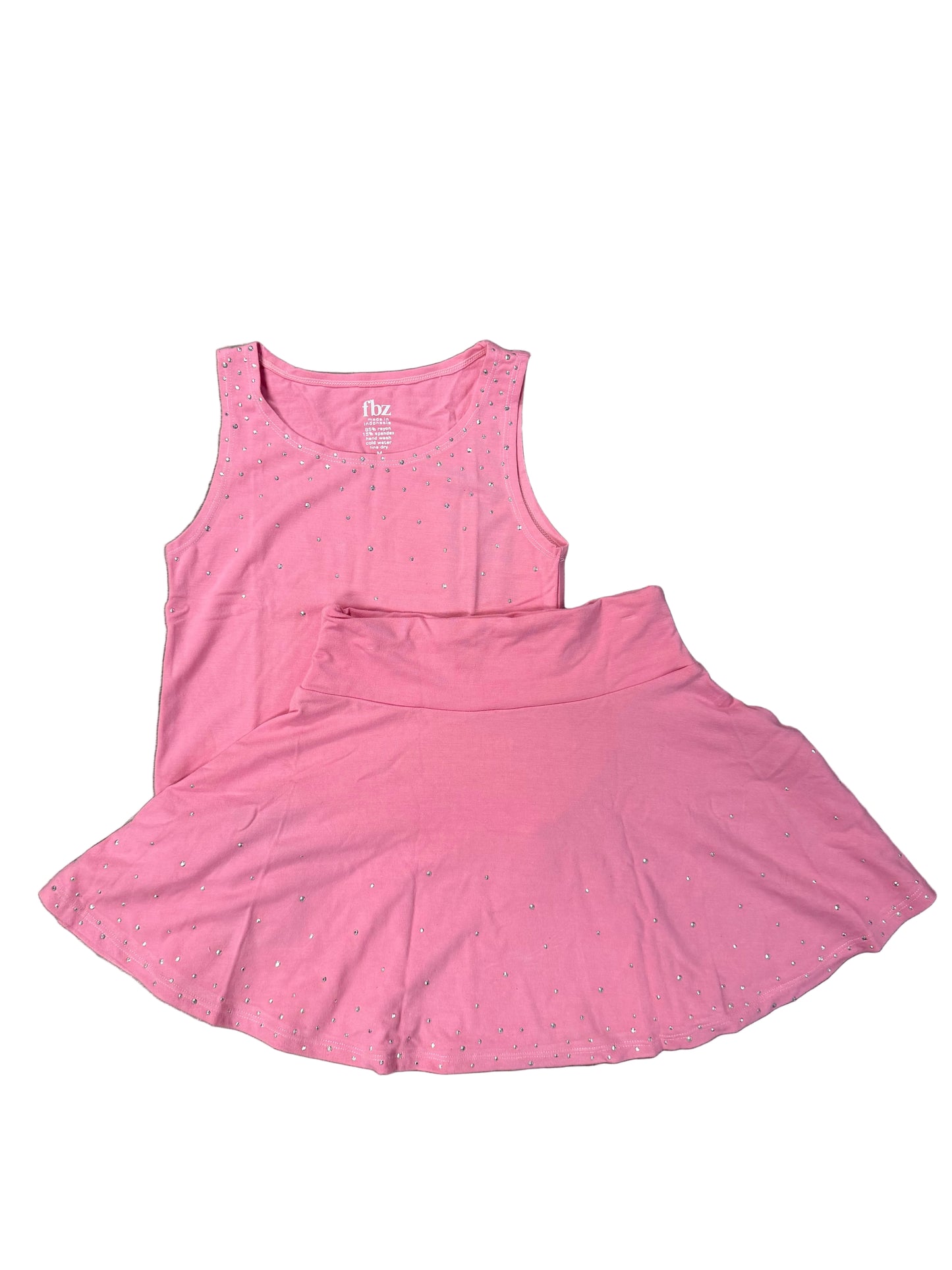 Candy Pink Sparkle Skirt