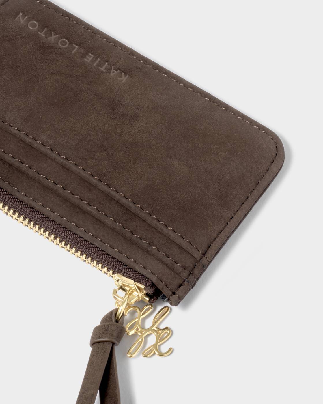 Gift Boxed Coin & Card Holder - Chocolate