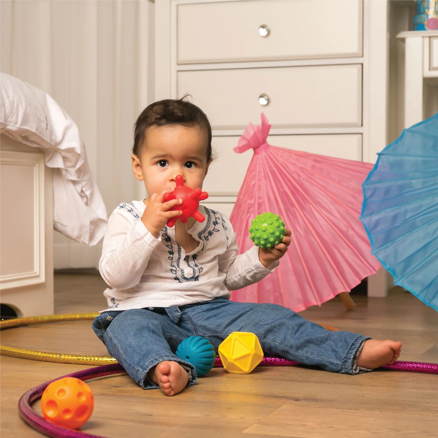 6pc. Baby Sensory Balls