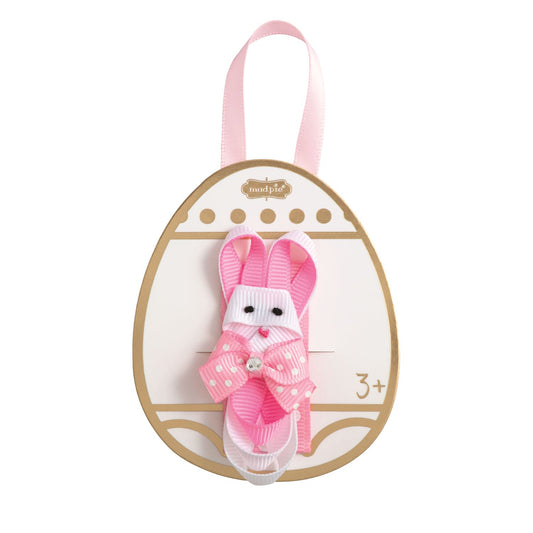 Ribbon Bunny Hair Clip