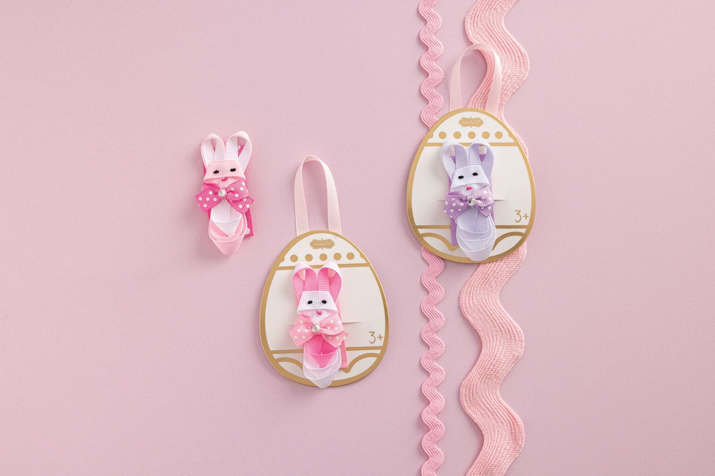 Ribbon Bunny Hair Clip
