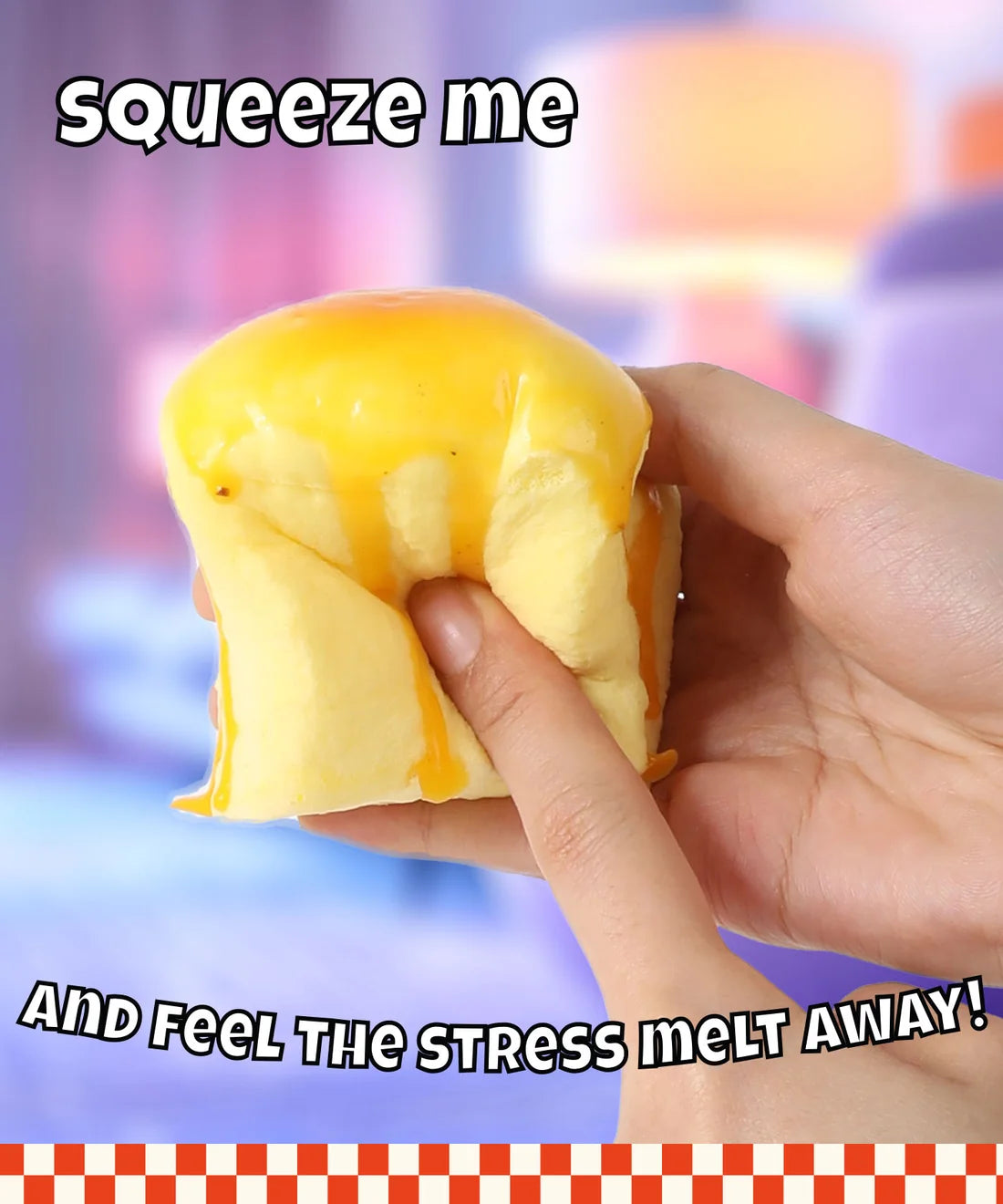 Melty Butter Cube Squishy