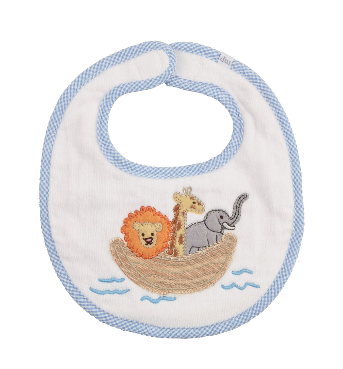 Noahs Ark Bib - Blue