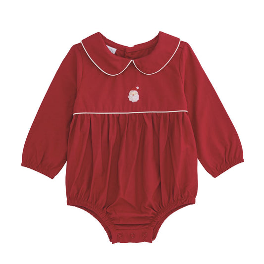 Red Santa Poplin Bubble