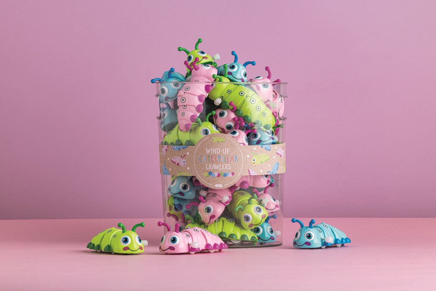 Wind-up Caterpillar Crawlers