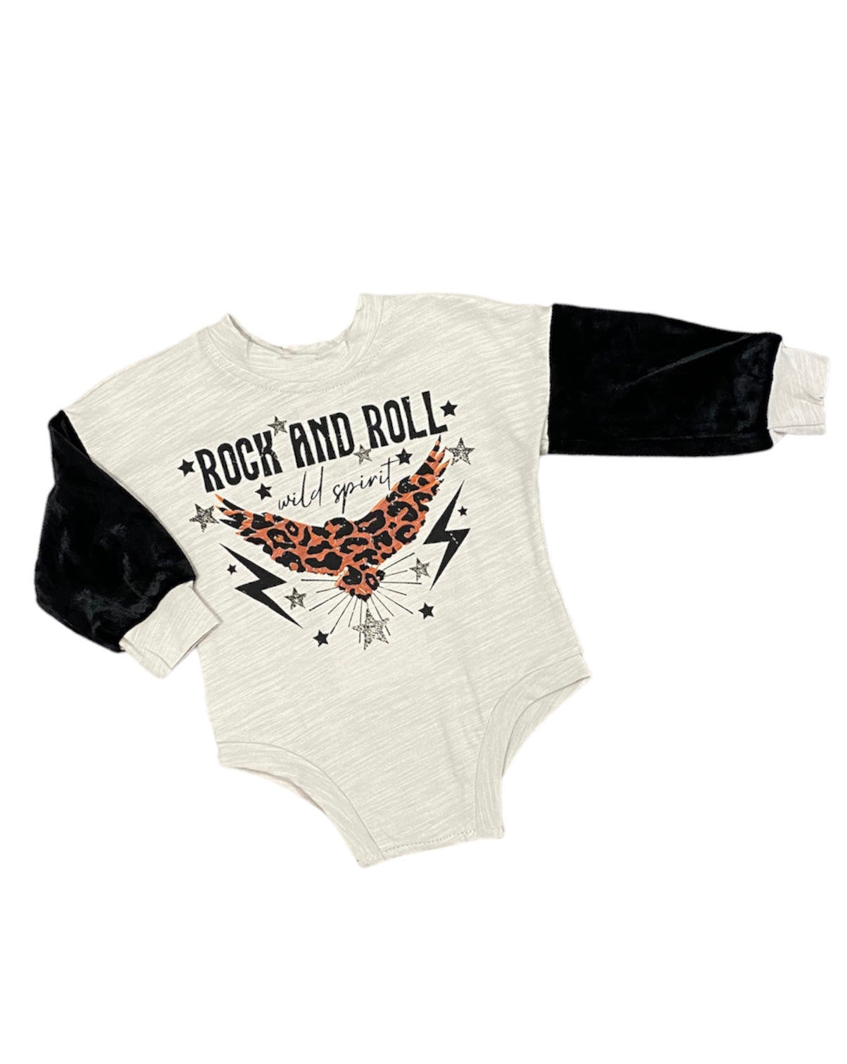 Rock and Roll Graphic Romper
