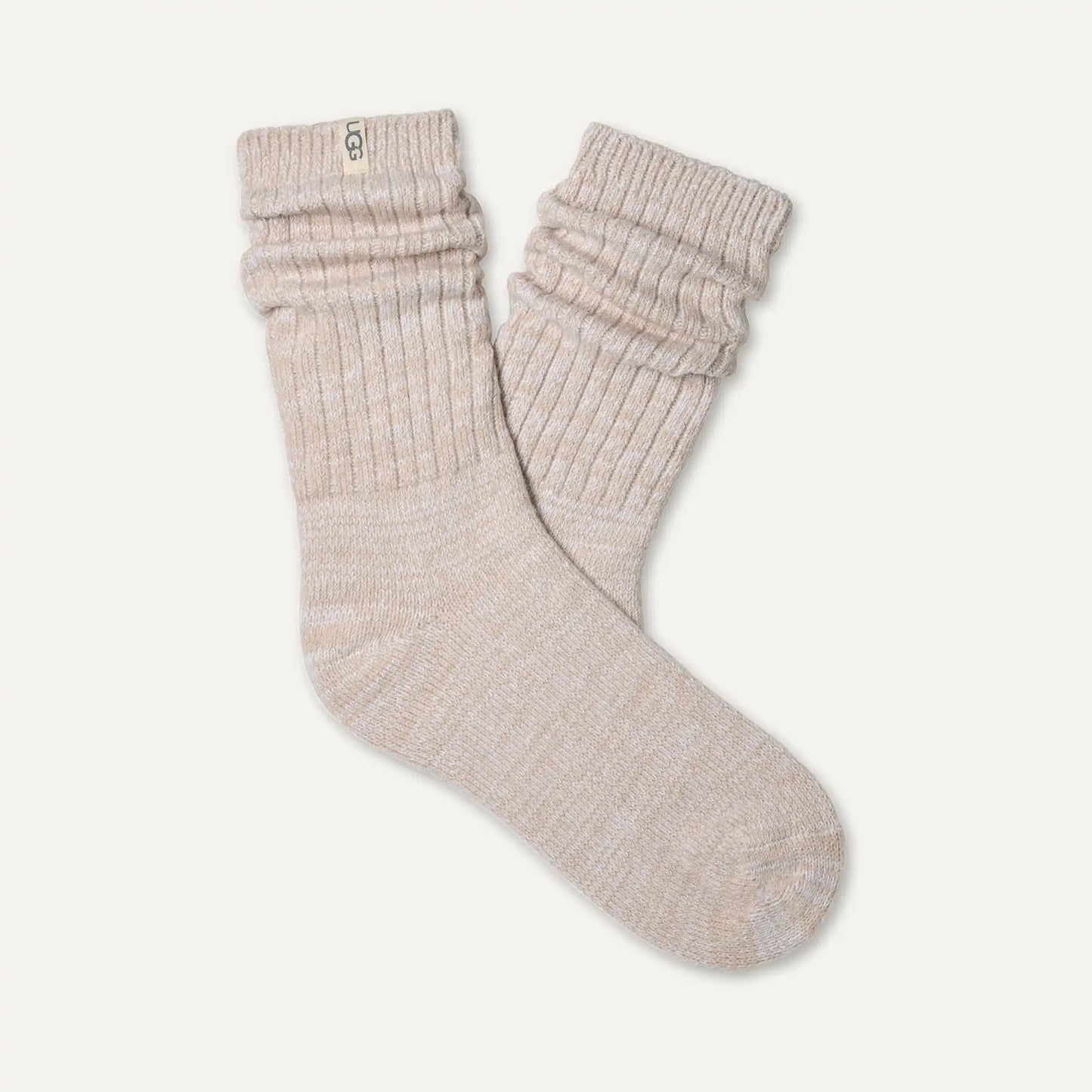 Rib Knit Slouchy Crew 3 Pack - Neutral