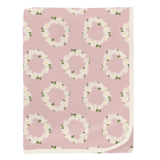 Rose Daisy Crowns Swaddling Blanket