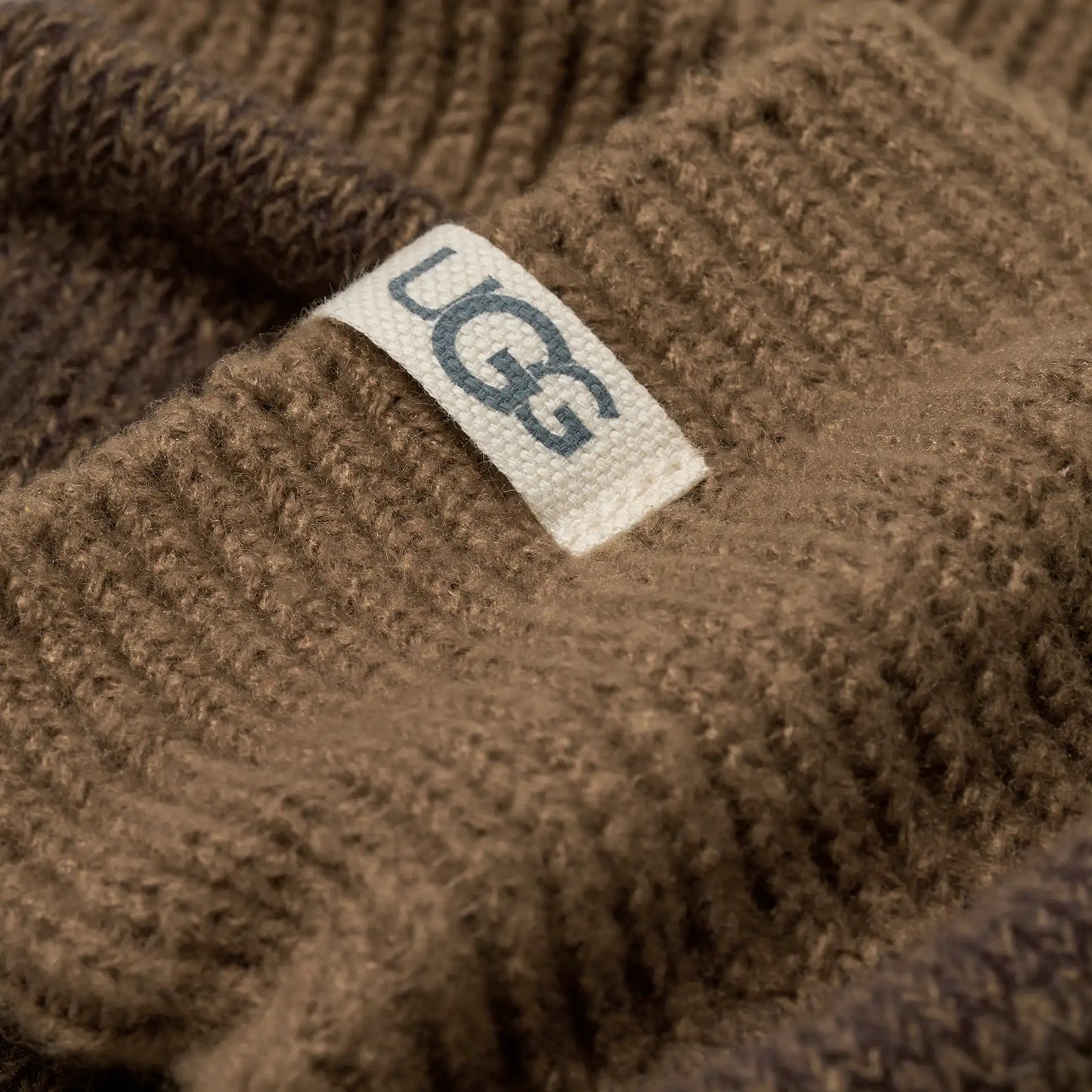 Rib Knit Slouchy Quarter - Coffee Grounds