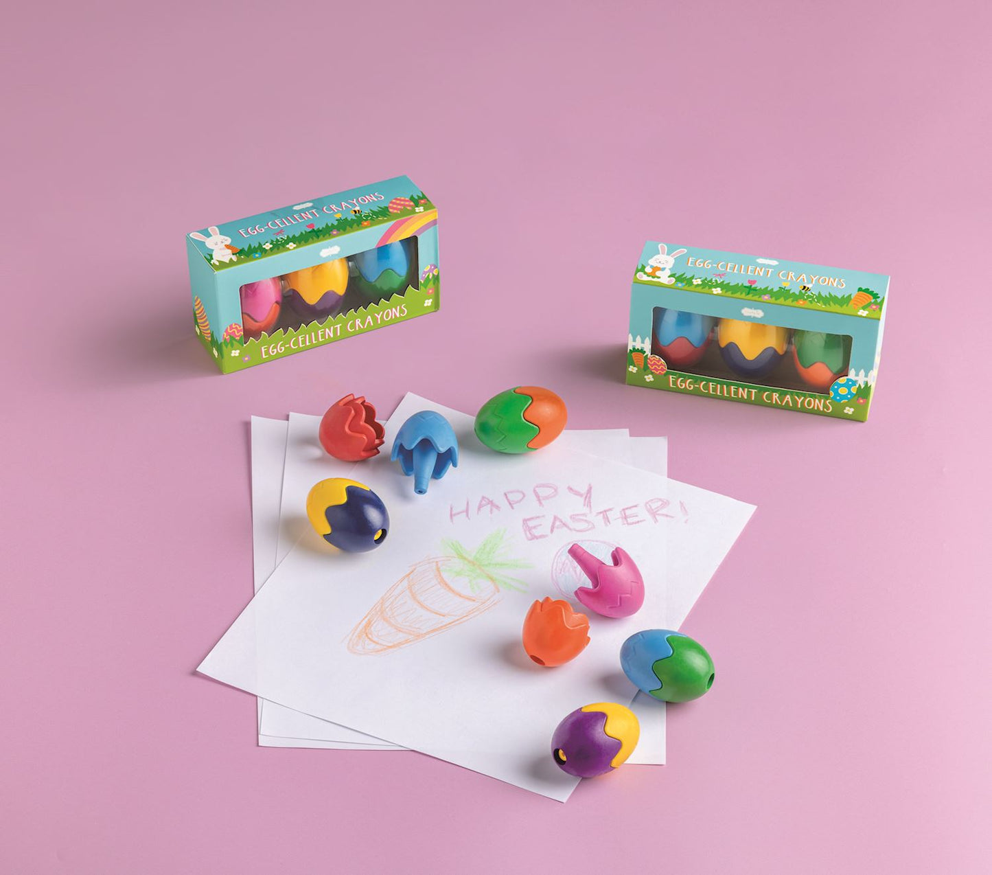 Girl Egg Shaped Crayon Set