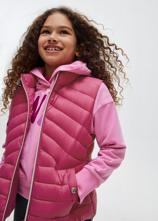Pink Puffer Vest