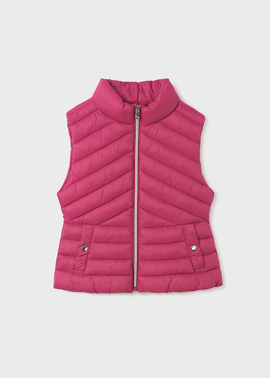 Pink Puffer Vest