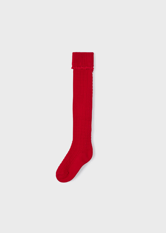 Red Knee Sock