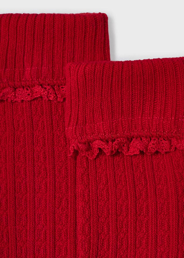 Red Knee Sock