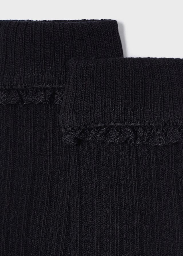 Black Knee Sock