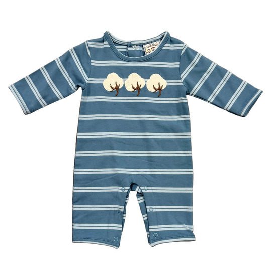 Cotton Applique Boy Romper