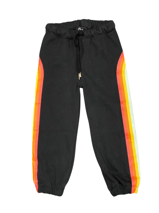 Black Stripe Sweatpants