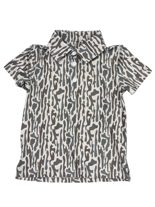 Retro Bayou Camo Polo
