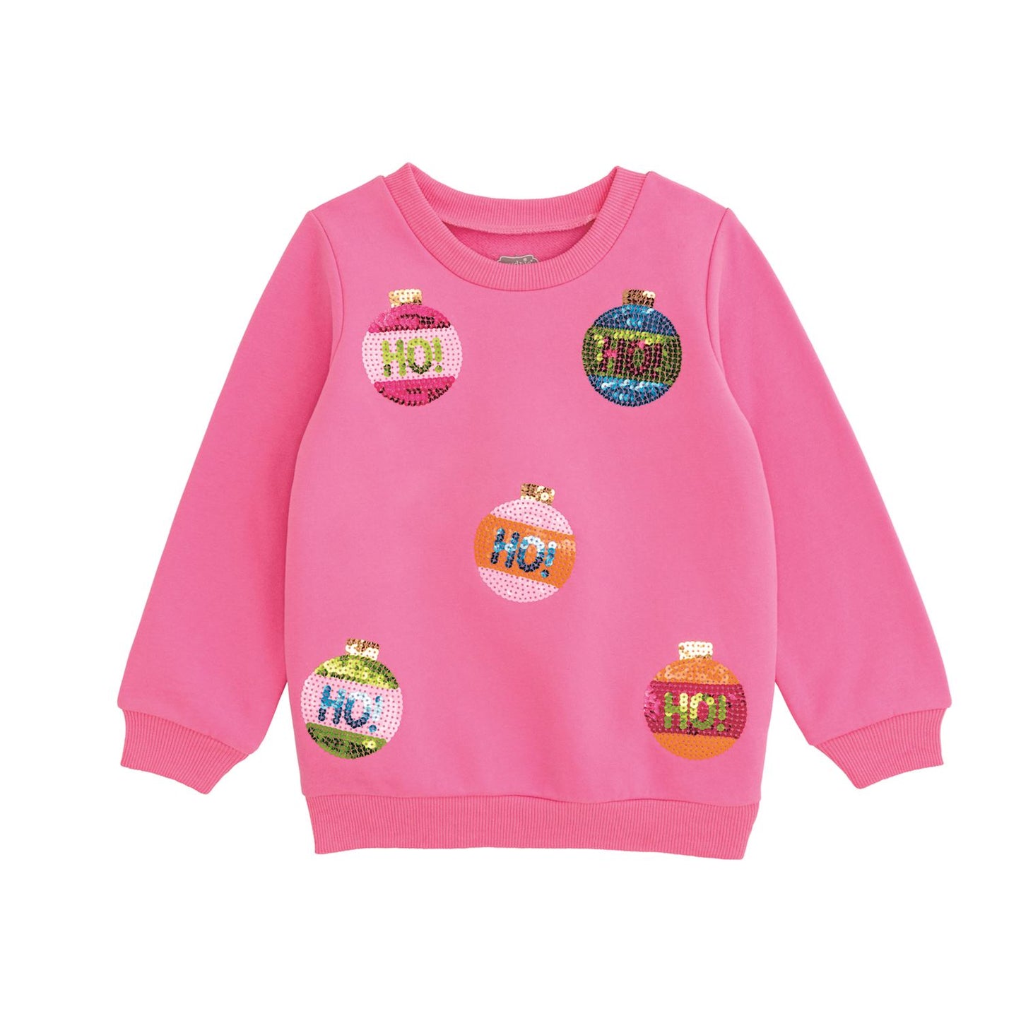 Sequin Ornament Sweatshirt