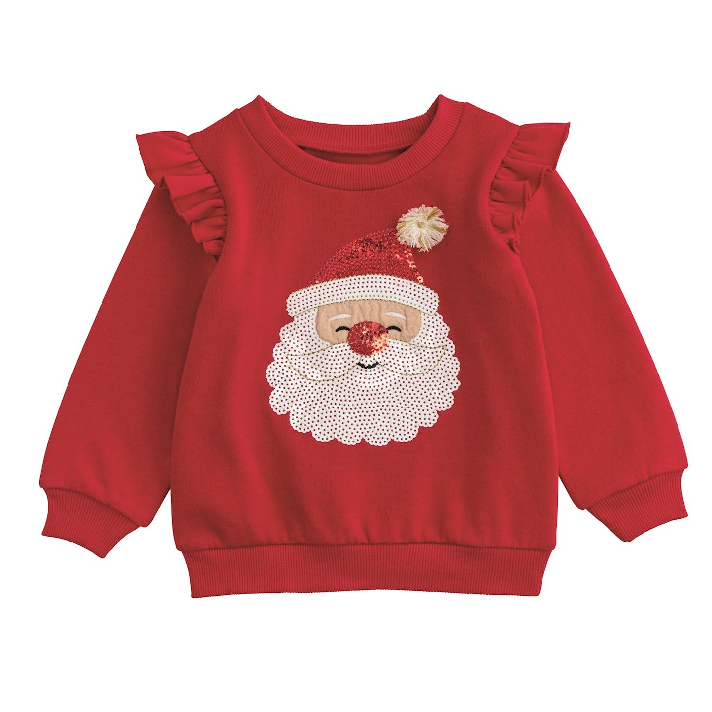 Sequin Santa Sweatshirt