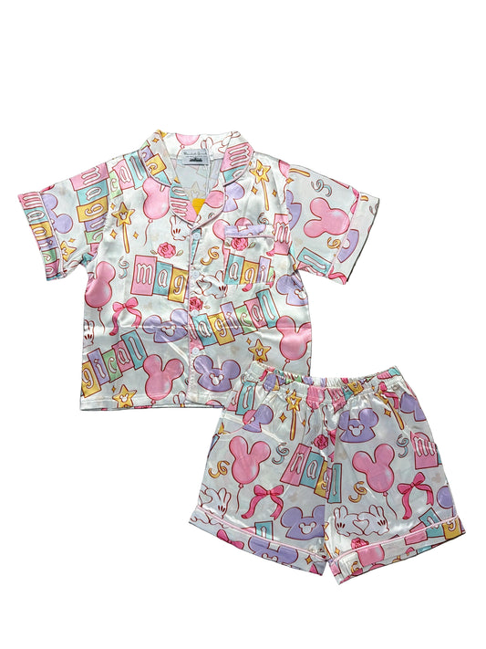 Magical Memories Silky Pajama Set