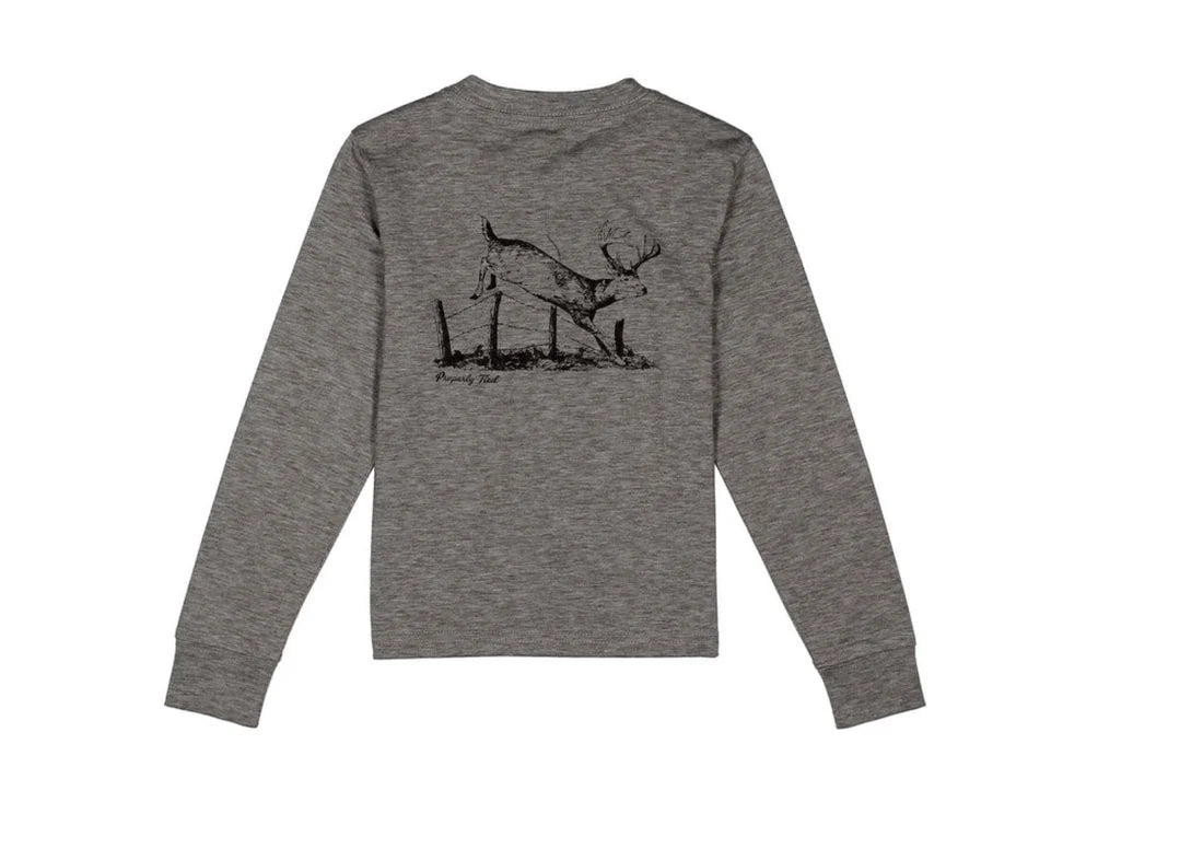 Jumping Buck Gravel Portland Pocket Tee LS