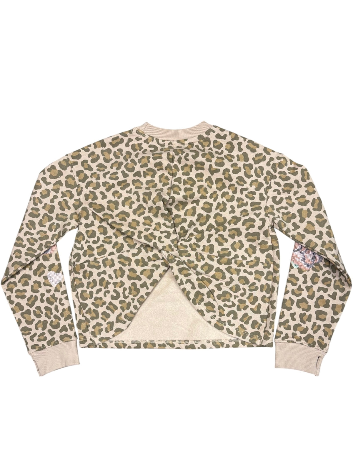Animal Print Sweatpant Set
