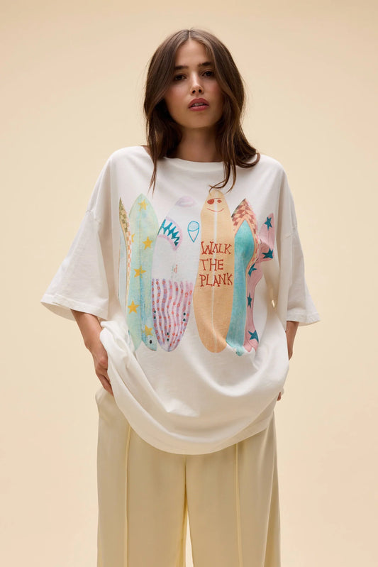 Walk The Plank OS Tee