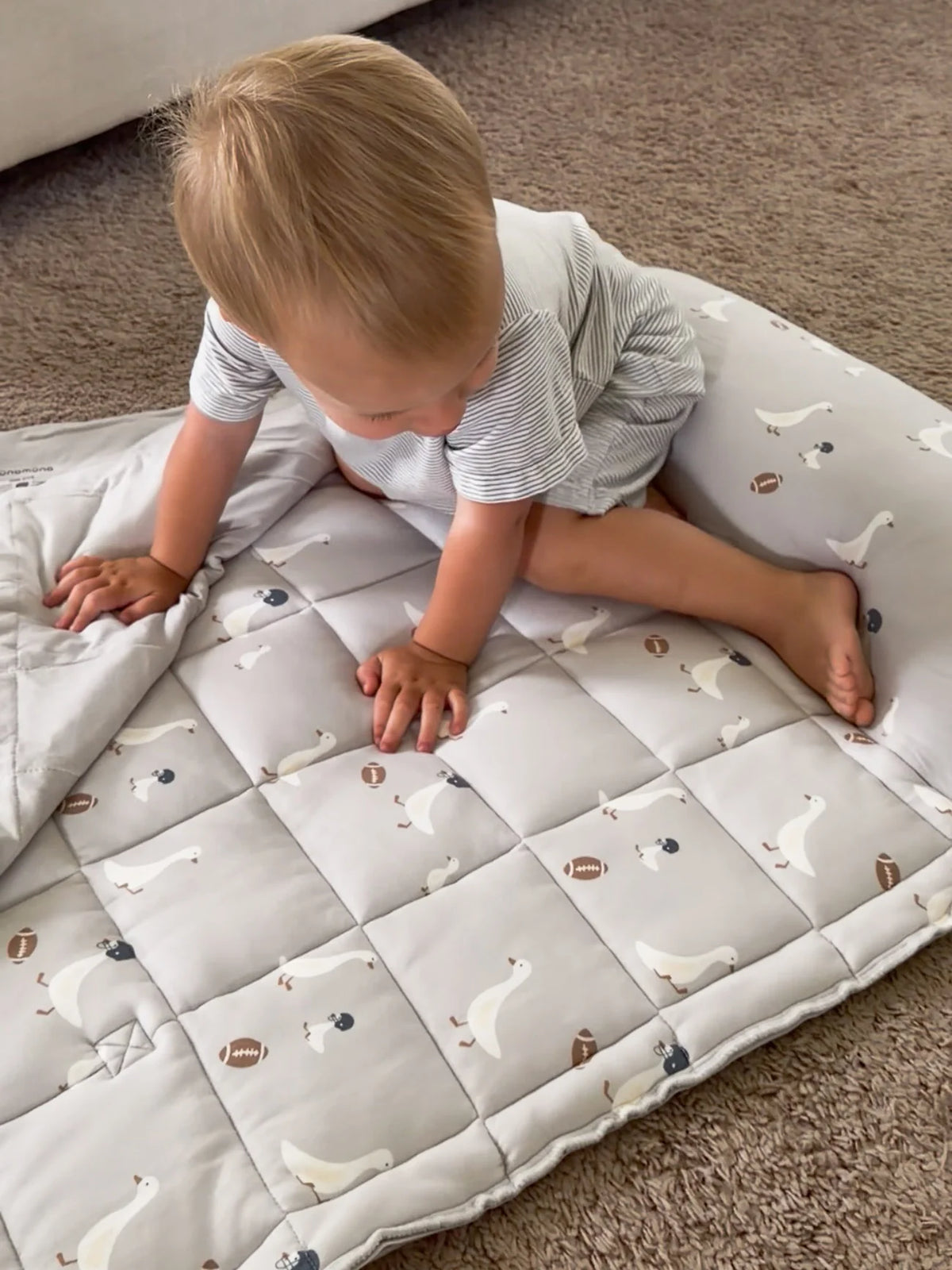 Football Goose Nap Mat