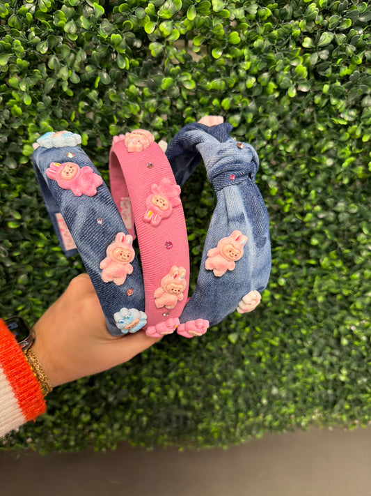 Assorted Denim Cutesters Headbands