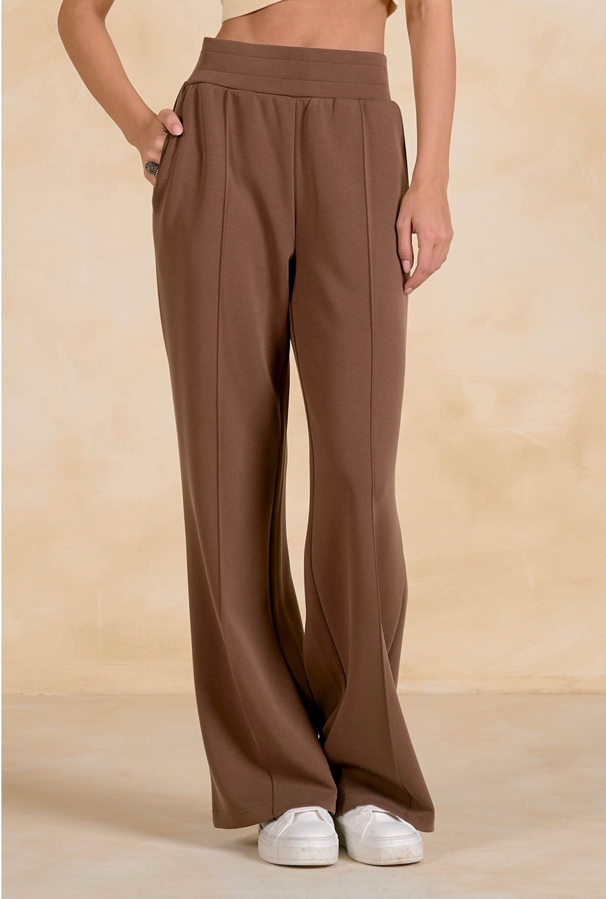 Light Brown Pull On Pant